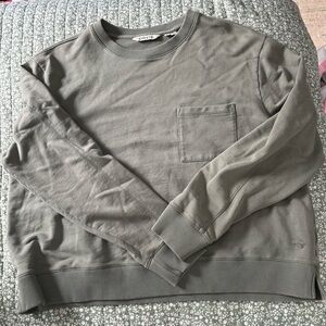 Orvis Women’s Sage Crewneck Pocket Pullover Size XL